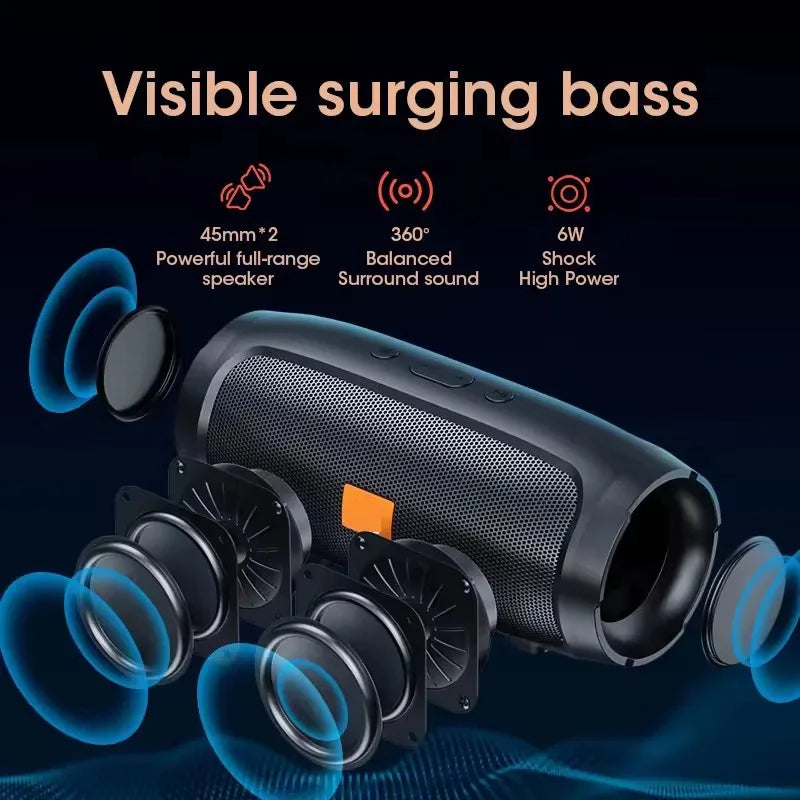 Portable Subwoofer Bluetooth Speakers