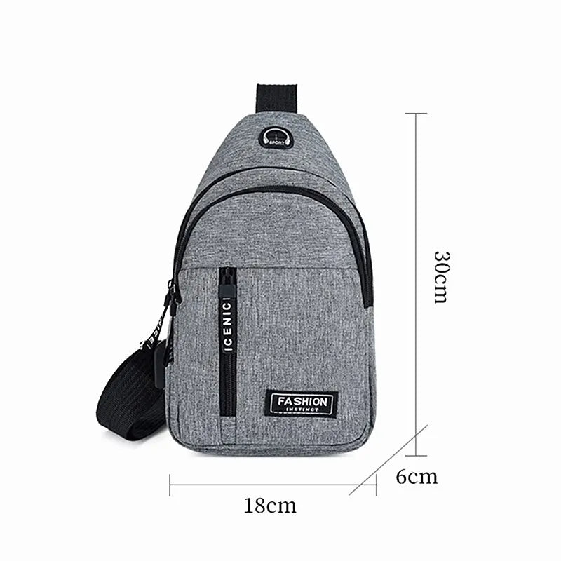 Men's Bag Solid Color Men's