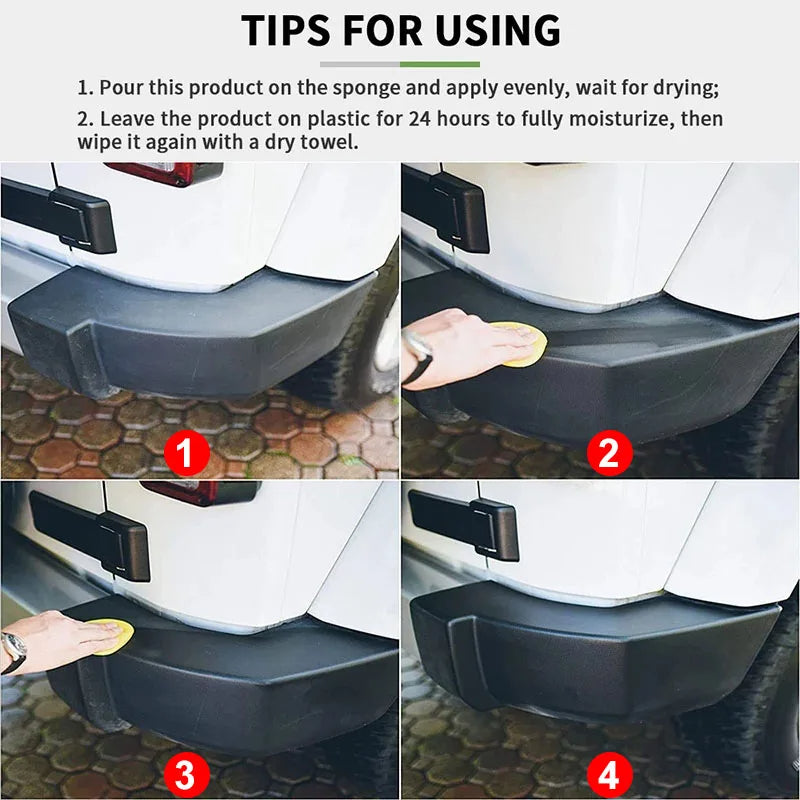 Car Plastic Restorer Back To Black Gloss Car Cleaning Product