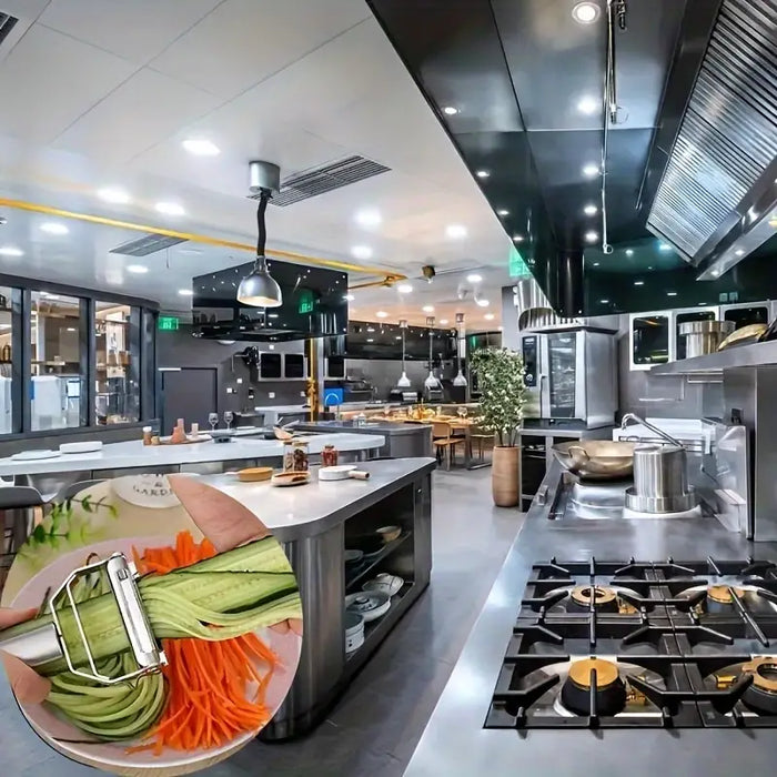 Multifunctional 2 In 1 Stainless Steel Peeler