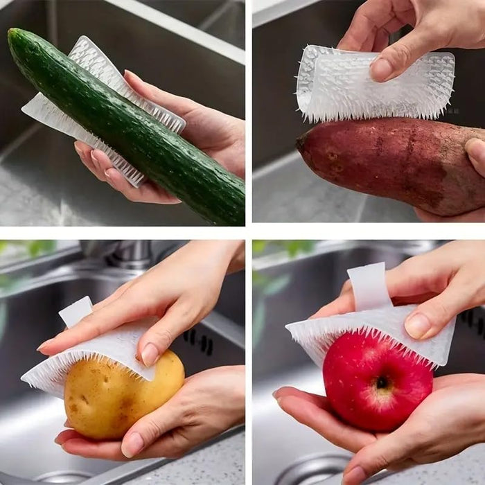 Silicone Fruit and Vegetable Cleaning Brush