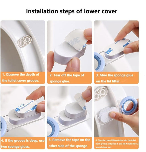 Multifunction Toilet Seat Lifter (2Pcs Pack)