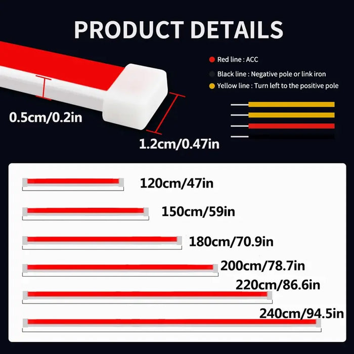 Car Led Hood Light Strip