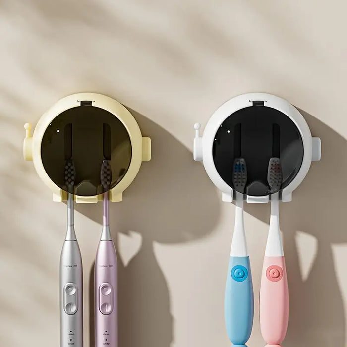 Wall Mounted Astronaut Toothbrush Holder