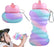 Foldable and Compressable Silicone Water Bottle