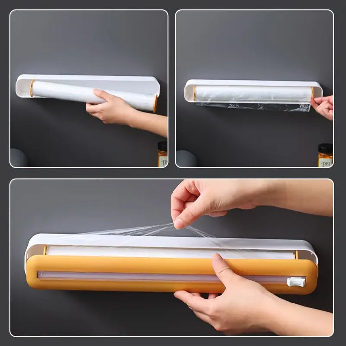2in1 Foil Refillable Cling Wrap with Cutter