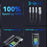 100W 3 in 1 Fast Charging Cable