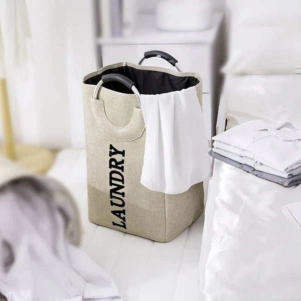 Foldable Laundry Basket With Handle