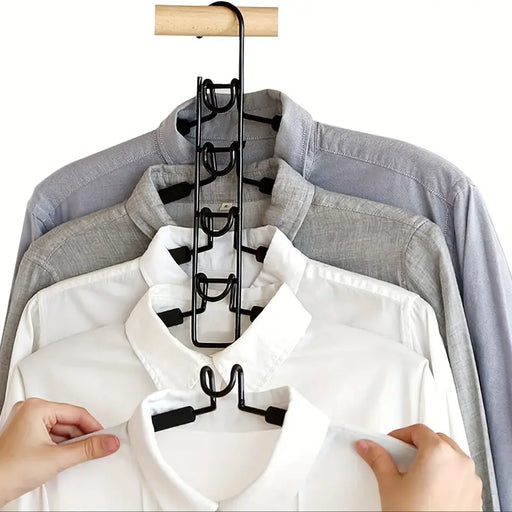 Detachable Anti-Slip 5 In 1 Multilayer Hanger