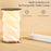 Portable LED Wood And Paper Lamp