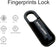 Mini Keyless Fingerprint Padlock