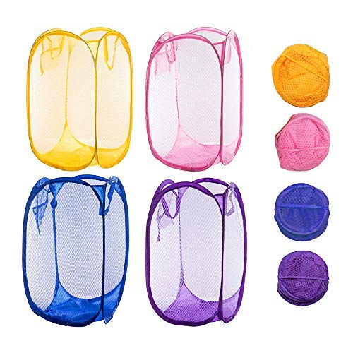 Foldable Nylon Laundry Basket