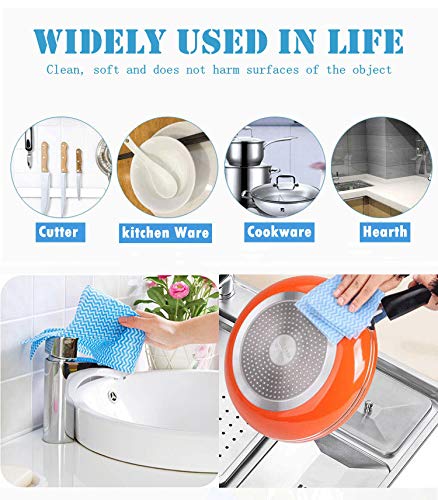 Non Woven Disposable Kitchen Dish Cloth Rags