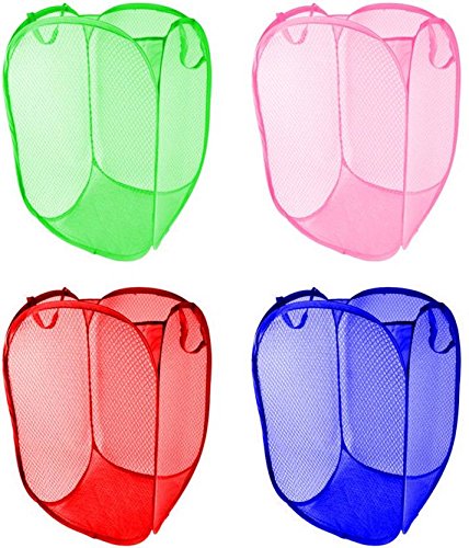 Foldable Nylon Laundry Basket