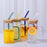 Beautiful Design High Quality Transparent drinking Glass with Straw