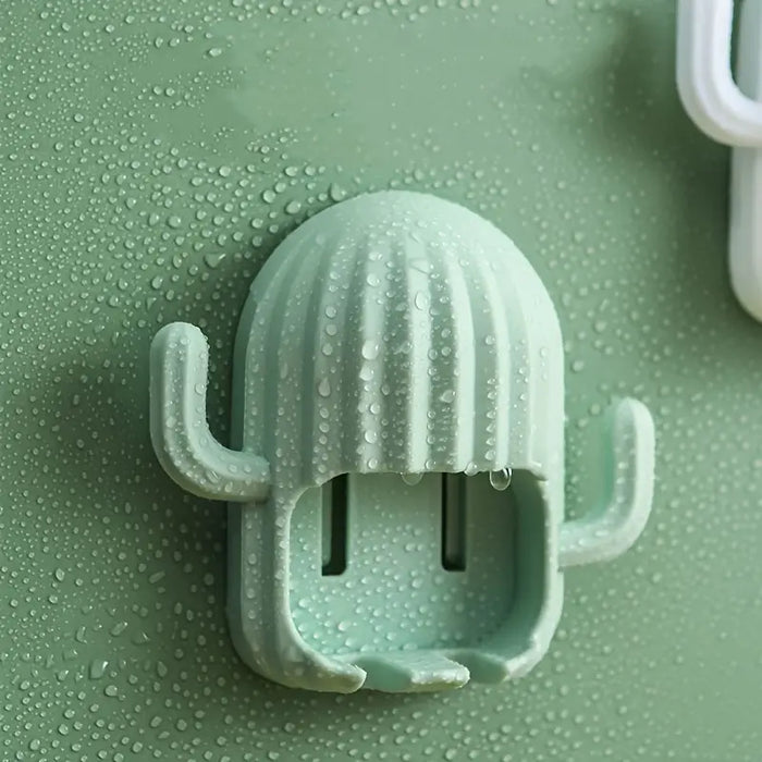 Wall Mounted Cactus Toothbrush Holder