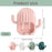 Wall Mounted Cactus Toothbrush Holder
