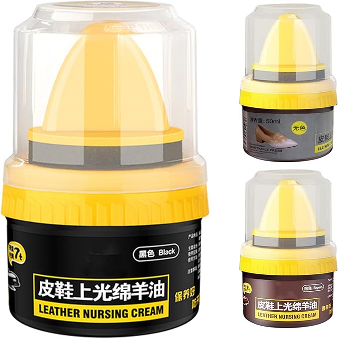 Leather Repair Cream Liquid Shiny Shoe Polish