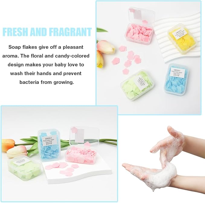 Mini Flower Shape Paper Soap