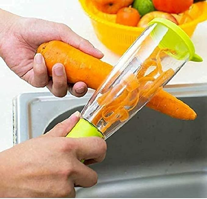 Multipurpose Fruits and Vegetables Peeler With Storage Box