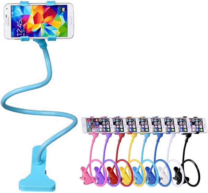 360° Rotatable Mobile Phone Holder with Flexible Stand