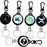 Anti theft Retractable Key Chain