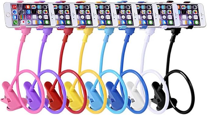 360° Rotatable Mobile Phone Holder with Flexible Stand