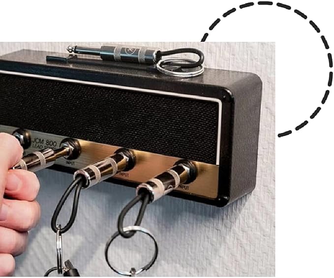 Wall Mounting Guitar Amplifier Key Holder
