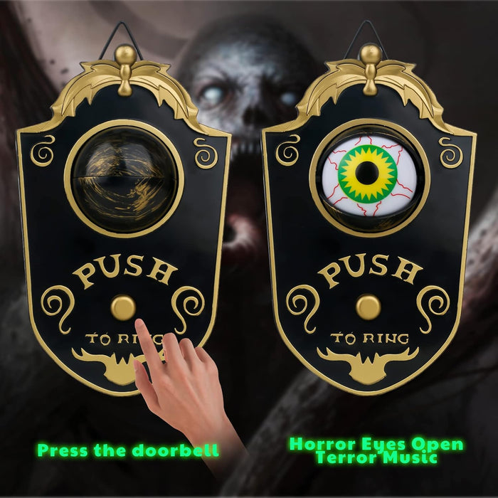 Halloween Single Eye Hanging Door Bell Ring