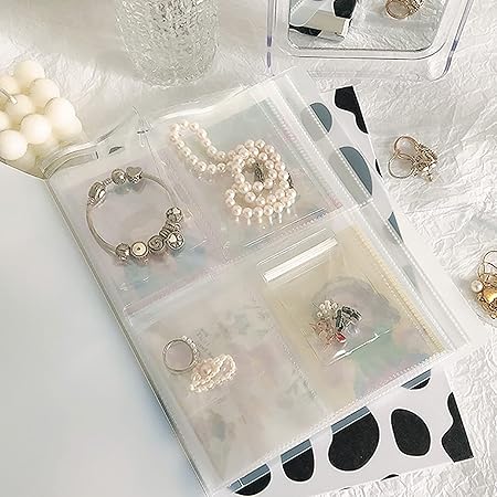 Transparent Jewelry Storage book