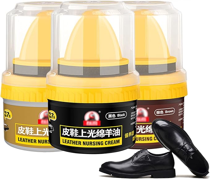 Leather Repair Cream Liquid Shiny Shoe Polish