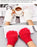 Half Finger Faux Fur Gloves