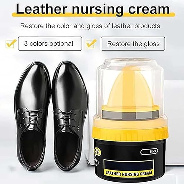 Leather Repair Cream Liquid Shiny Shoe Polish