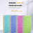 Rainbow Multi Layer Cleaning Reusable Rags