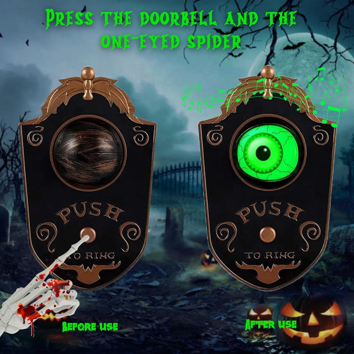 Halloween Single Eye Hanging Door Bell Ring