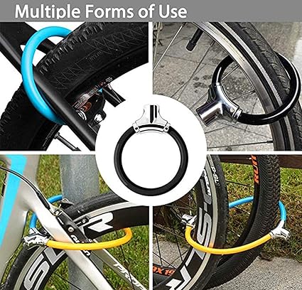 Heavy-Duty Anti-Theft Bike Wire Lock