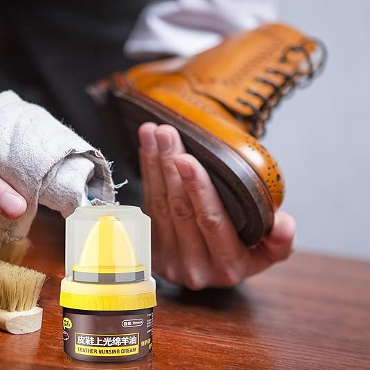 Leather Repair Cream Liquid Shiny Shoe Polish