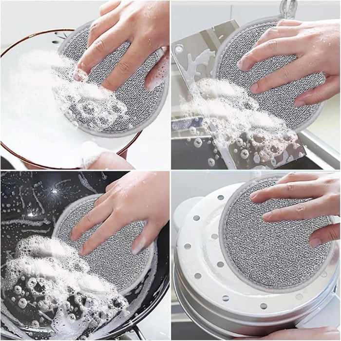Double Sided Kitchen Cleaning Sponges