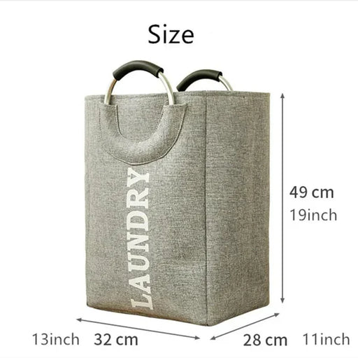Foldable Laundry Basket With Handle