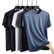 CHRLCK Men's Running Quick Drying T-shirt