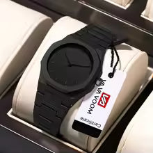 Arabic  Creative Military Quartz Sports Watches Black Aura