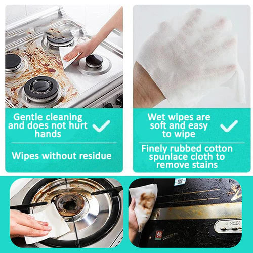 Kitchen Cleaning Wet Wipes