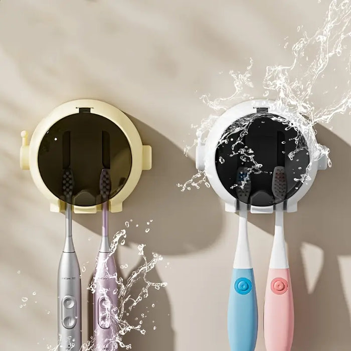 Wall Mounted Astronaut Toothbrush Holder