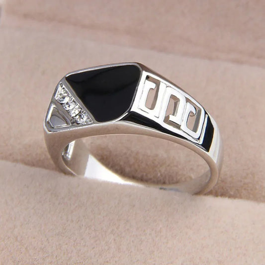 Classic Ring Mens Rings Gold Color Jewelry Wholesale