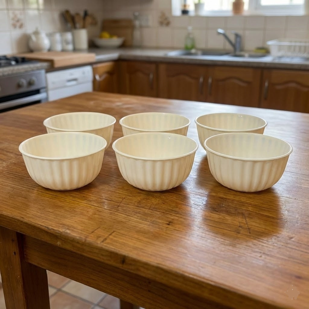 Pack Of 6 - Plastic Kitchen Bowl