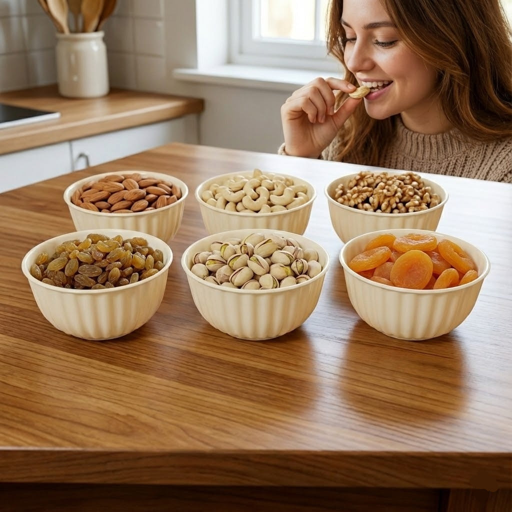 Pack Of 6 - Plastic Kitchen Bowl