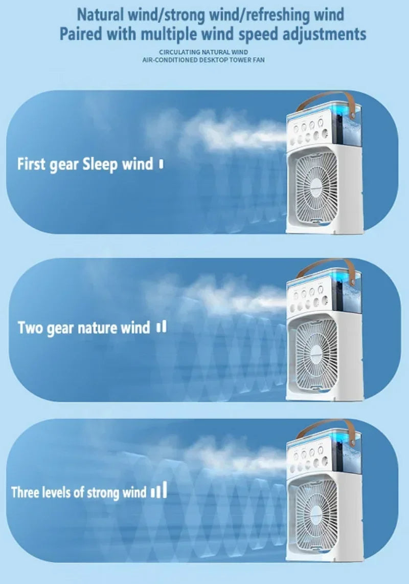 3 In 1 Fan AIr Conditioner Household Small Air Cooler