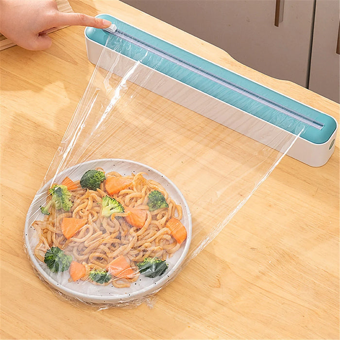 2in1 Foil Refillable Cling Wrap with Cutter