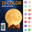 MOON LAMP, 3D PRINTING MOON NIGHT LIGHT WITH STAND TOUCH