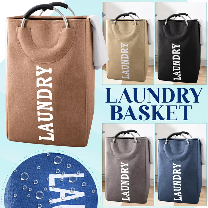 Foldable Laundry Basket With Handle